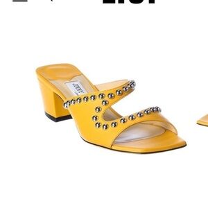 Jimmy Choo Jacci 45 Leather Sandal